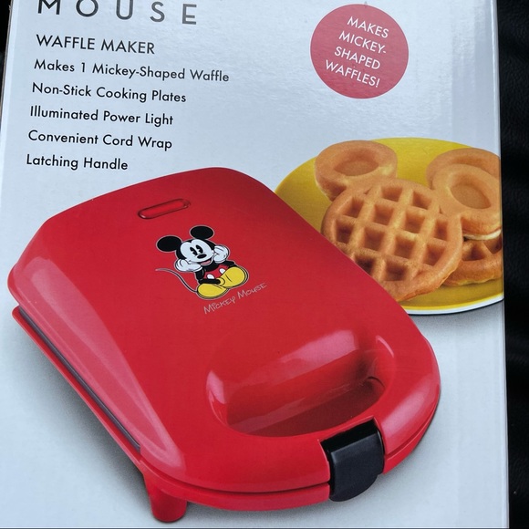 Disney Mickey Mouse waffle maker mini NEW - Picture 7 of 10
